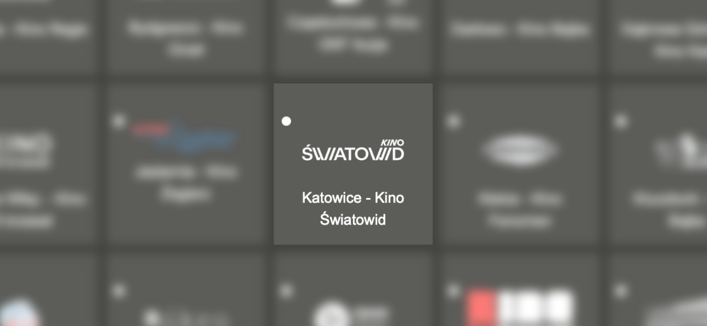 Grafika z logotypem Kina Światowid